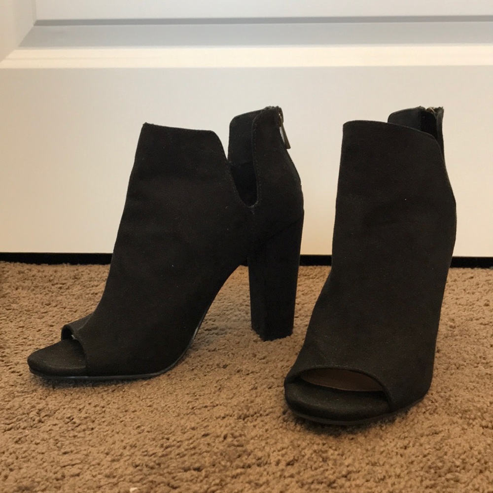 Black booties
